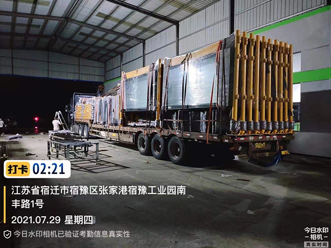 陝西公交站（zhàn）台候車亭發貨