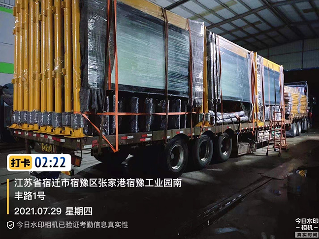 陝西（xī）公交站台候車亭發貨