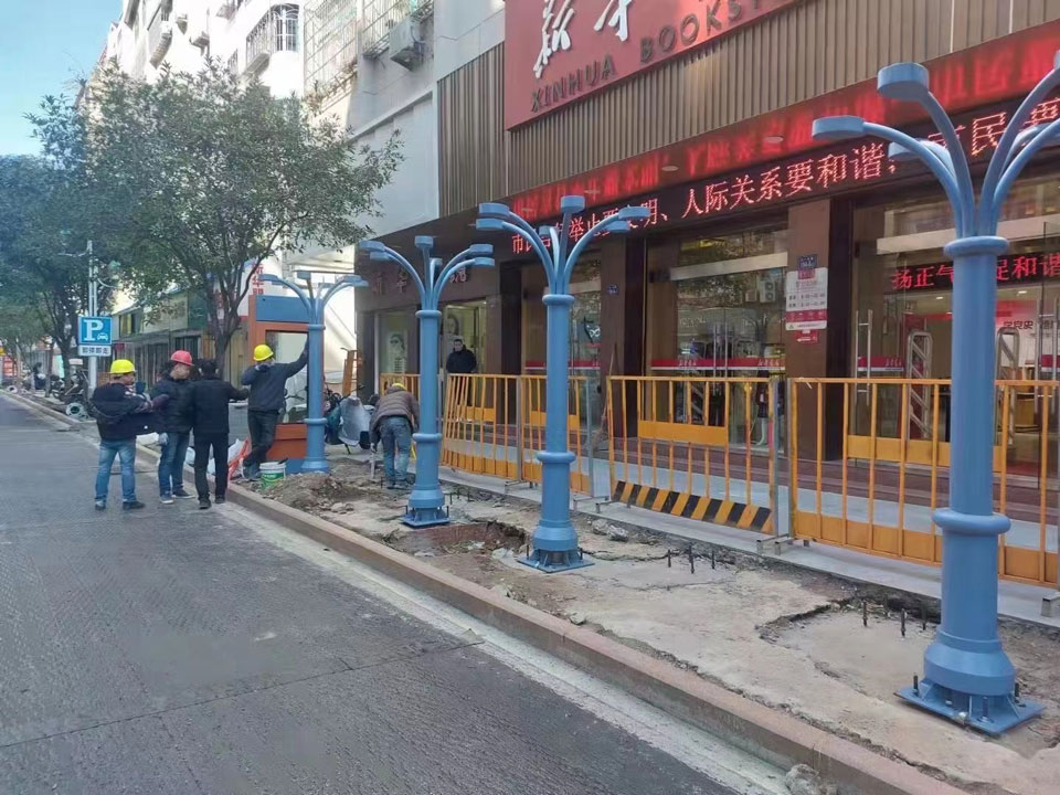 南平候車亭安裝（zhuāng）圖