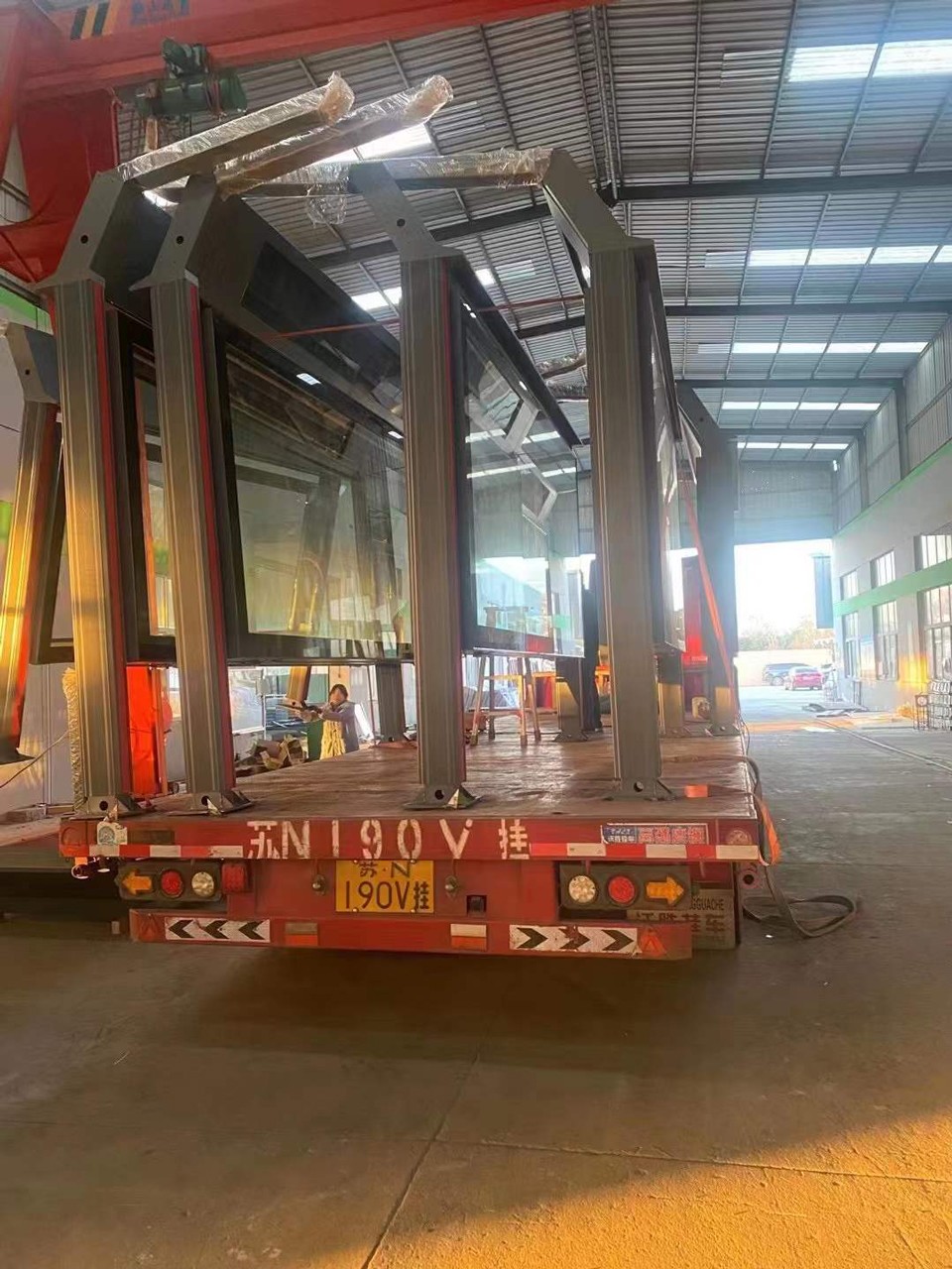 漢武第九車公交站站台發貨圖