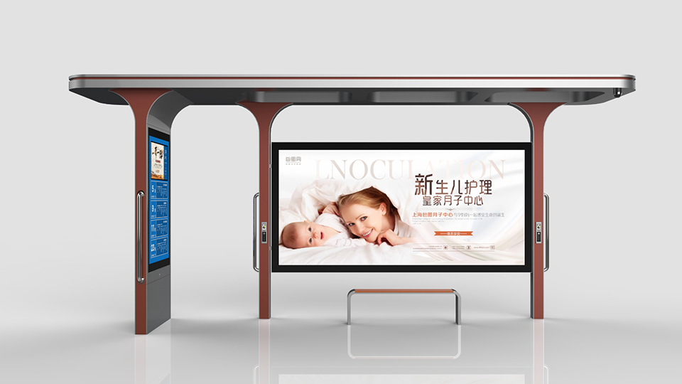 不鏽鋼候車亭