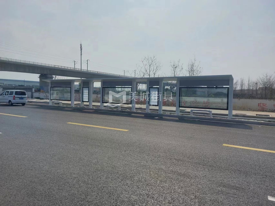 徐州公交候車亭（tíng）安裝（zhuāng）